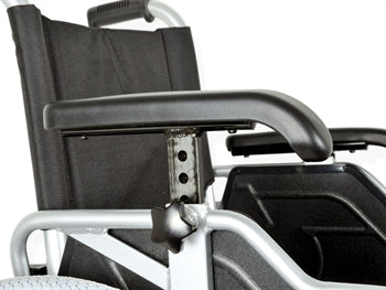 DELUXE WHEELCHAIR - Aluminium - 27717