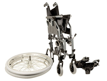 KING ALUMINIUM FOLDING WHEELCHAIR - 27720