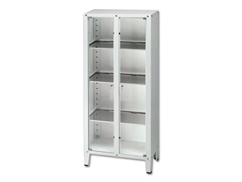 VALUE CABINET - 2 hurðir - härðað gler - 7899