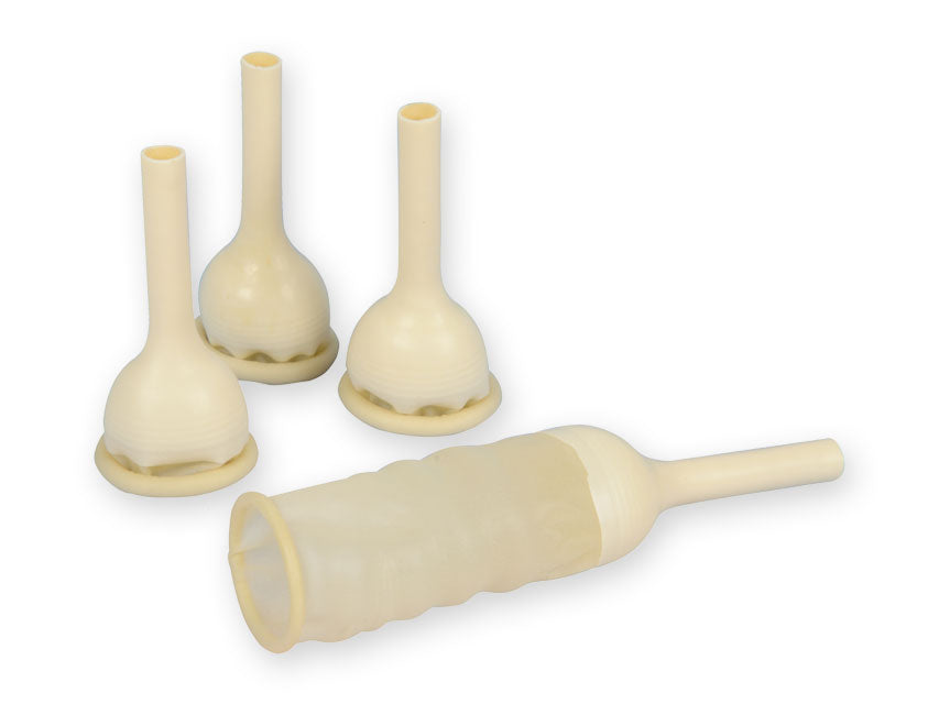 Ytri þvagleggur fyrir karla – latex – Ø 25 mm (S) – 30 stk.