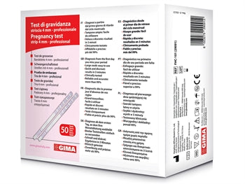 ÞUNGUNARPRÓF - strip 4 mm - faglegt - 29091