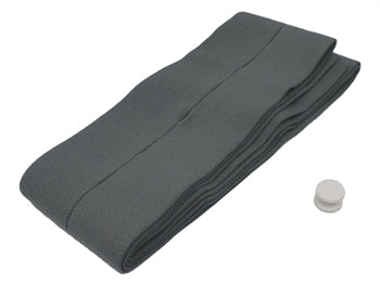 ENDURNOTANLEG FÓTAL TRANSDUCER BELT 6x150 cm - grár - 29545