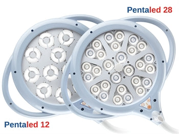 PENTALED 28 LED LÝSING - vegg - 49117