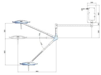 PENTALED 12 LED LIGHT - vagn - 30790