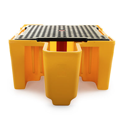 Einstaklings IBC Pólýetýlen Lekapallur með útskipunarholi – FyterTech 31-3076 – mynd 3