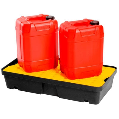 30 Litre Polyethylene Spill Tray complete with grating | Lekalokun