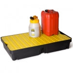 60 Litre Polyethylene Spill Tray complete with grating | Lekalokun