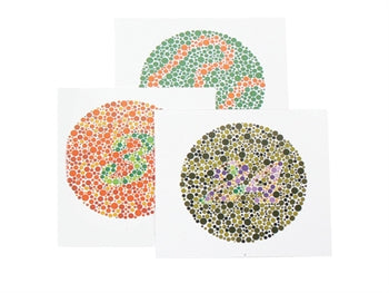 GIMA TEST FOR COLOUR DEFICIENCY - 10 plates - paediatric - 31286