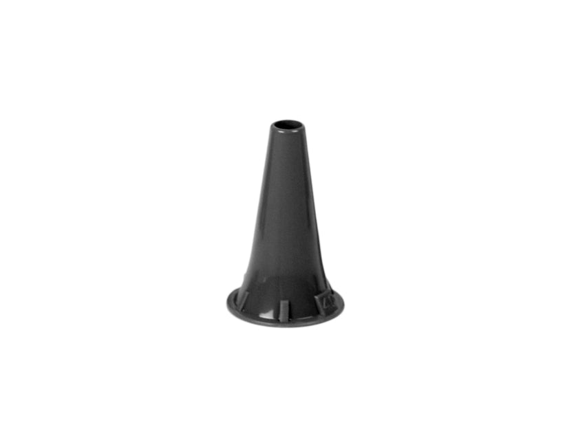 Einnota mini eyrnaspegill Ø 4 mm – svartur – í skammtara – 250 stk.