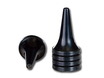 EYRA SPEKULA þverm. 2.5 mm fyrir Heine/Kawe - einnota - svartur - 31504