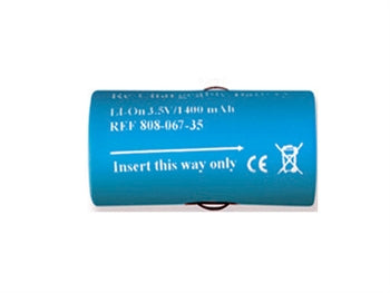 Li-ION ENDURHLAÐANLEGUR RAFHLAÐI 3.5V fullorðinn - tengi í handfangi - 1547
