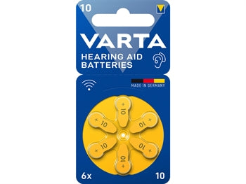 VARTA heyrnartækja rafhlöður - 10 - 2219