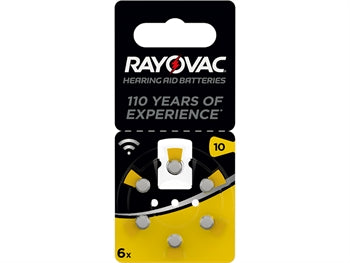 RAYOVAC hljóðrafhlöður - 10 - 2223
