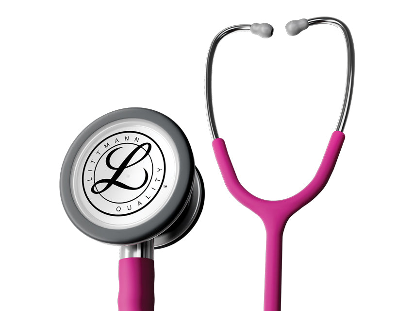 Littmann Classic III hlustunarpípa – 5648C – hindberjarauð, stáláferð