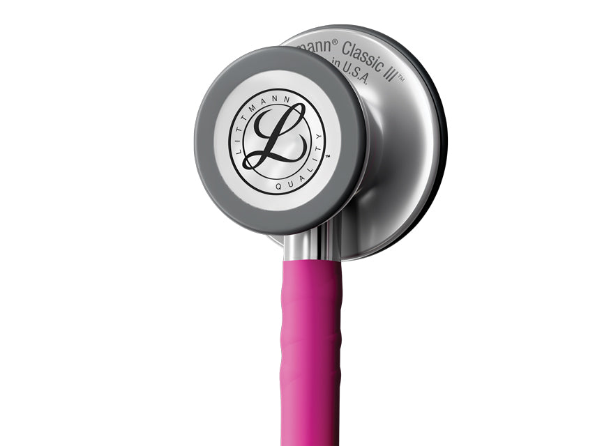 Littmann Classic III hlustunarpípa – 5648C – hindberjarauð, stáláferð