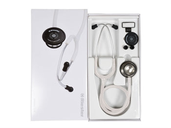 RIESTER DUPLEX 2.0 S/S STETHOSCOPE - adult - white - 32334