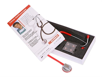 LINUX STETHOSCOPE - Y rauður - 32529