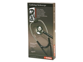 CLASSIC CARDIOLOGY STETHOSCOPE - Y svartur - 32552