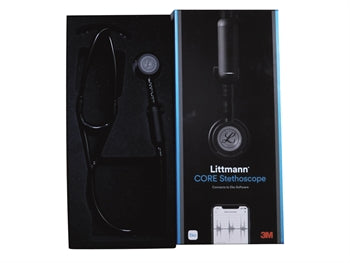 LITTMANN CORE DIGITAL HLUSTUNARPÍPA - 8863 - svartur - háglansandi kopar - 32602