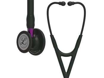 LITTMANN CARDIOLOGY IV - 6203 - svartur - svartur flötur - fjólublár stilkur - 32641