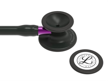 LITTMANN CARDIOLOGY IV - 6203 - svartur - svartur flötur - fjólublár stilkur - 32641
