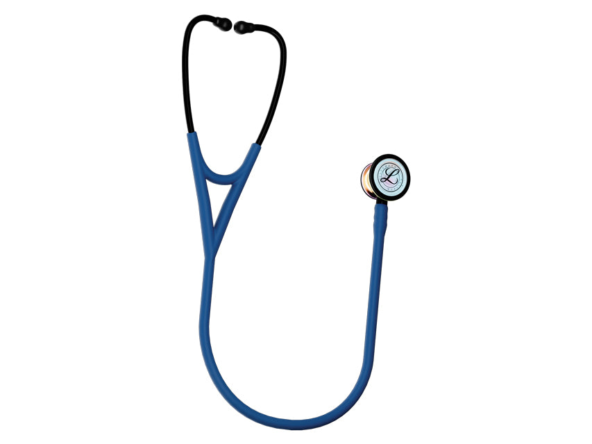 Littmann Cardiology IV – 6242C – dökkblá, regnbogaáferð (sérútgáfa)