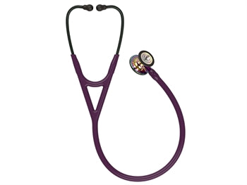 LITTMANN KARDÍÓLÓGÍA IV - 6239 - plómur - háglansandi regnbogafyrirkomulag - fjólublár stilkur - 32674