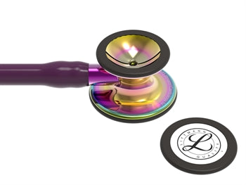 LITTMANN KARDÍÓLÓGÍA IV - 6239 - plómur - háglansandi regnbogafyrirkomulag - fjólublár stilkur - 32674