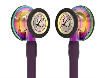 LITTMANN KARDÍÓLÓGÍA IV - 6239 - plómur - háglansandi regnbogafyrirkomulag - fjólublár stilkur - 32674