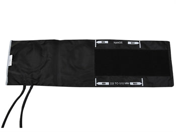 offitus klossur + 2 rör blaðra 62x17.5 cm - nylon svartur - 32841