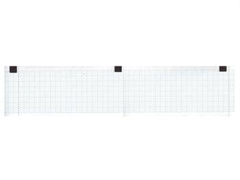 ECG hitapappír 50x30 mm x m rúlla - blátt net - 32971