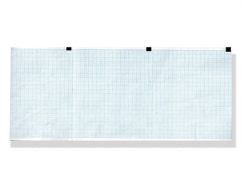 ECG hitapappír 120x100mm x300s pakki - blátt net - 32978