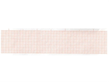 ECG hitapappír 50x30 mm x m rúlla - appelsínugul net - 32988