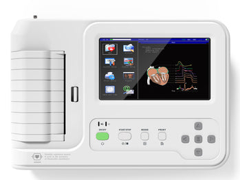 600G ECG - 3/6 rásir með skjá - 33222