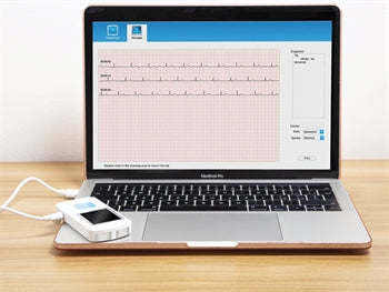 PM10 PALM ECG - með hugbúnaði og Bluetooth - 33246