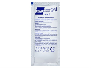 SÓTTHREINSUÐ ULTRASOUND GEL - pakki 20 ml - gegnsætt - 33269