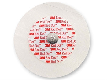 3M RED DOT 2239 NON WOVEN ELECTRODES micropore - 6 cm þvermál - 20 pokar af 50 stk - 33297