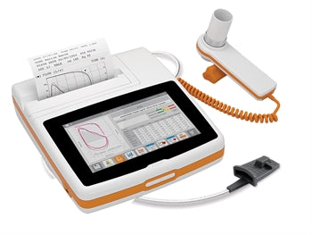 SPIROLAB LITASPÍRÓMETRI með 7" snertiskjá, SpO2, prentara, hugbúnaði - 3520