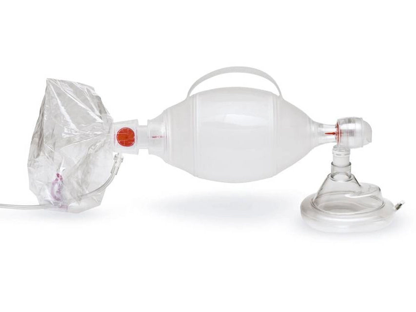 AMBU SPUR II endurlífgunarbelgur – fullorðnir – með tengi fyrir þrýstiloka