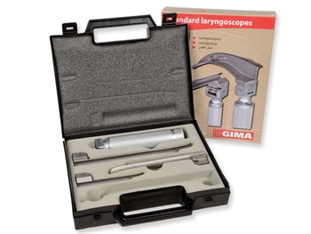 Laryngoscope læknissett 3 Miller blað 1-2-3 - 4306
