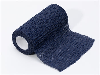 Samloðandi litabindi 4 m x 8 cm - blár - 3467