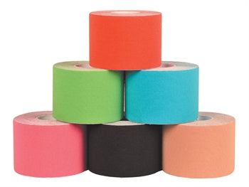 KINESIOLOGY TAPE 5 m x 5 cm - rauður - 34747