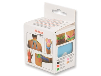 KINESIOLOGY TAPE 5 m x 5 cm - blár - 34746