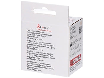 KINESIOLOGY TAPE PRO 5 m x 5 cm - húð - 34757