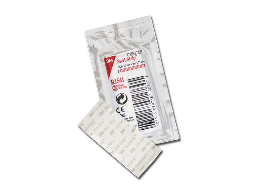 3M Steri-Strip styrktir sárastrimlar 75 x 6 mm – 50 pokar