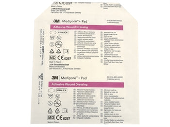 MEDIPORE 3M + PAD 10x10 cm - 34937