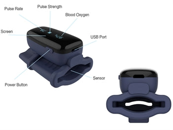 OXYFIT STÖÐUGUR MÆLIR OXIMETER - 35058
