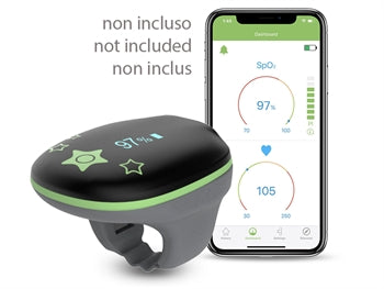 O2RING STÖÐUGUR MÆLIR OXIMETER - barn - 35066