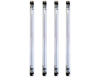 SETT AF 4 LAMPUM fyrir Gima Air Cleaner - varahlutir - 36512
