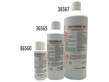 POVI-IODINE 100 SÝKLALYF - 125 ml - biocide - aðeins markaðssett í IT - 36560
